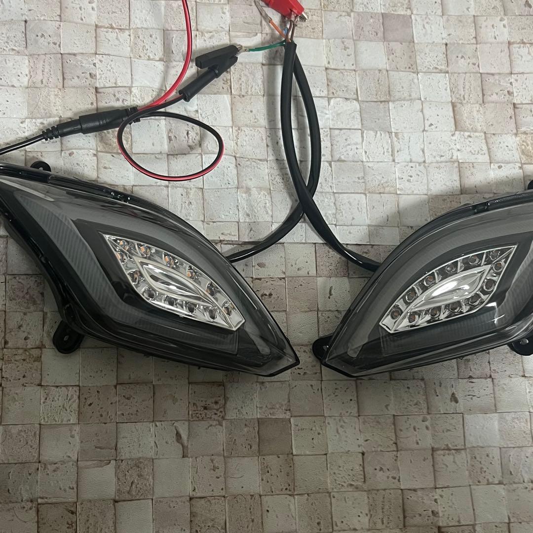 再販】シグナス3型 電装堂ウィンカー ブルー ドラゴンアイ 【レア