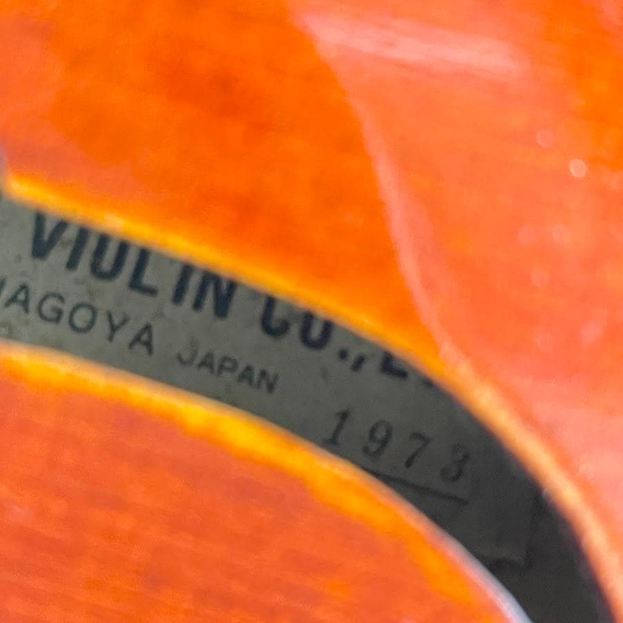 極美品●鈴木バイオリン● No.330 4/4 ビンテージ 1973年製 極虎杢