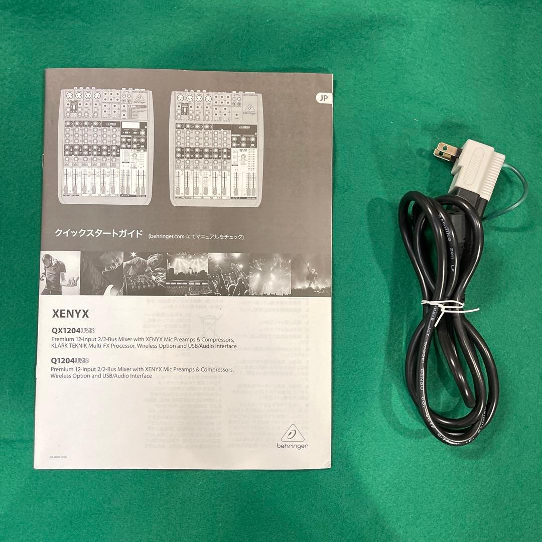 中古】Behringer XENYX Q1204USB アナログミキサー ≪人気≫【中古