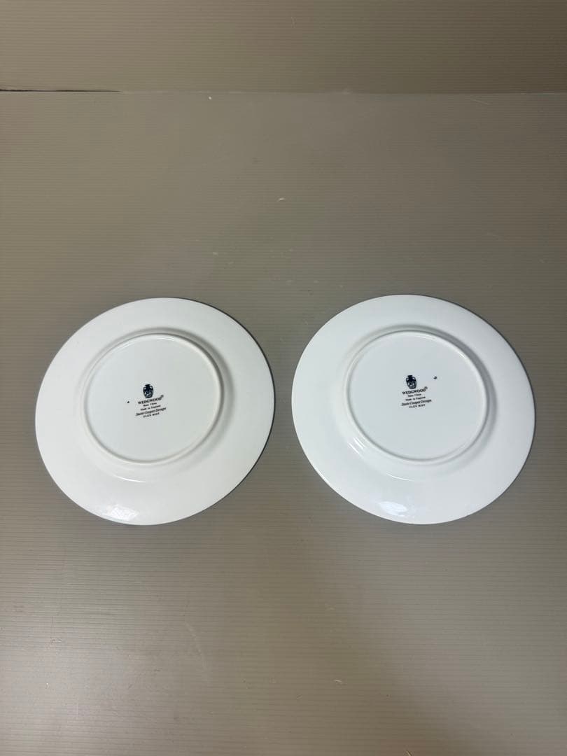 2173 ウェッジウッド・グレンミスト プレート 2客 未使用