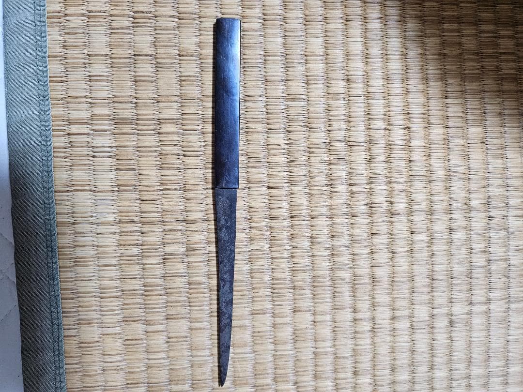 コ*ー様 追加写真あり 江戸時代 短刀の束と笄と鞘 小束 小刀 梅に鶯