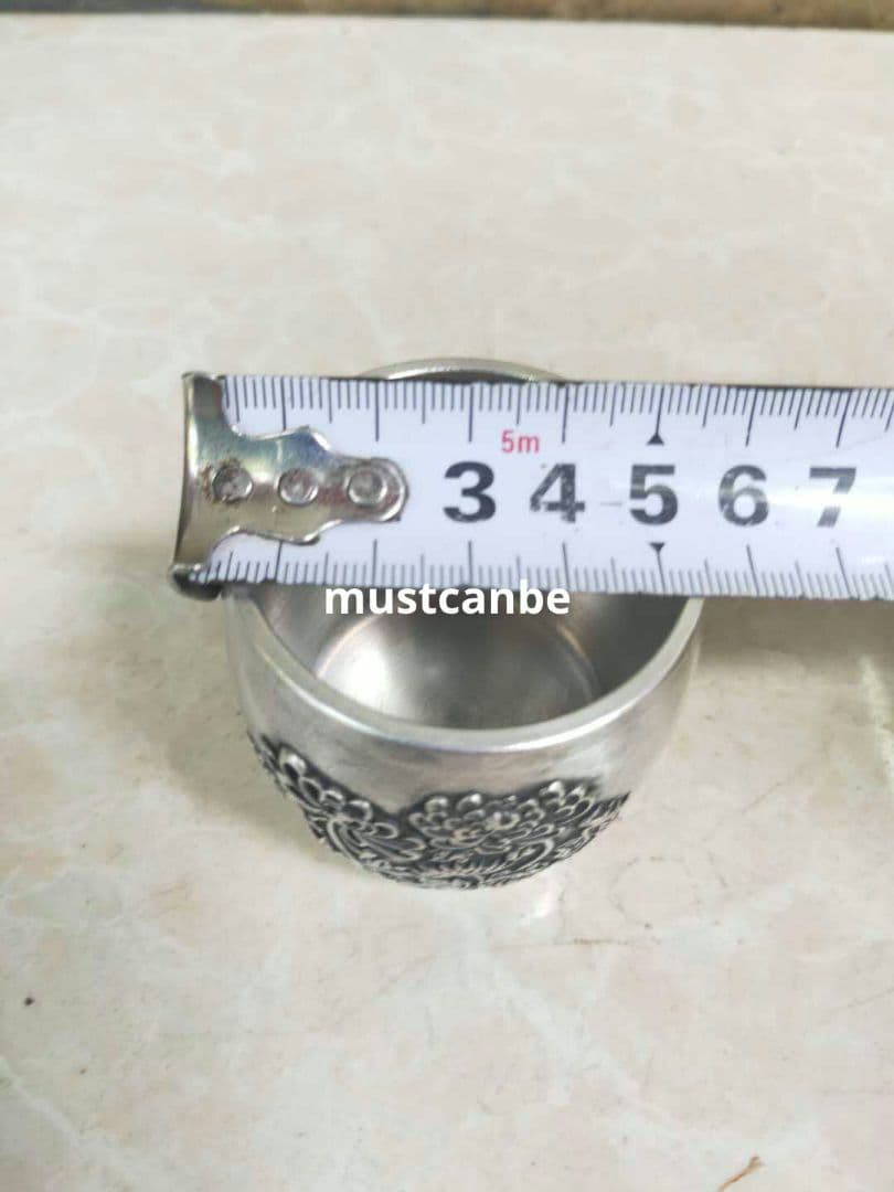 銅 細工 梅蘭竹菊 湯飲み 茶道具 装飾品 工芸品 置物