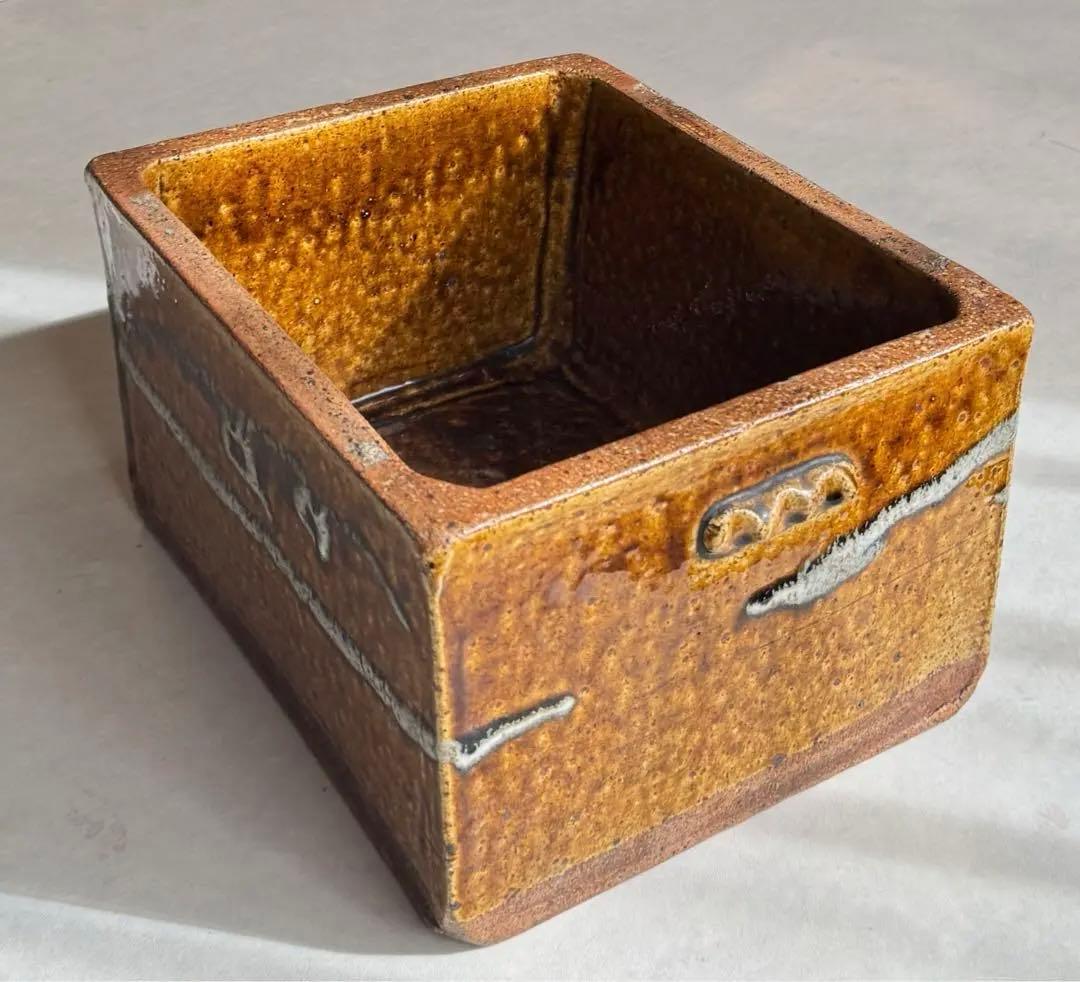 940 美品‼︎ 會津本郷焼 宗像窯　ニシン鉢　アンティーク鉢 Amazon.co.jp: 940 ︎ 會津本郷焼 宗像窯 ニシン鉢 アンティーク鉢