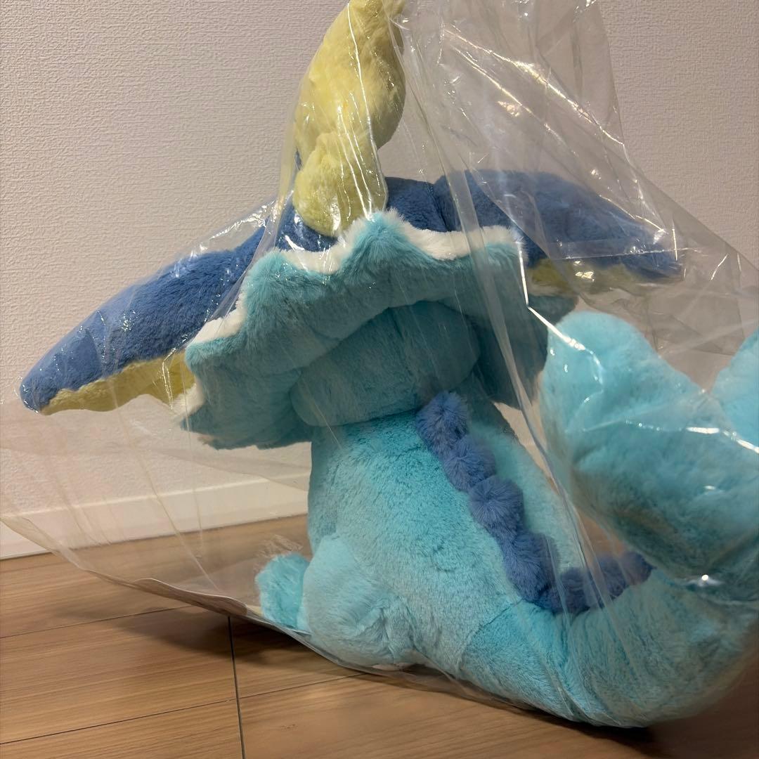 【新品・紙タグあり】 ふわふわ抱きぬいぐるみ シャワーズ ポケモンセンター