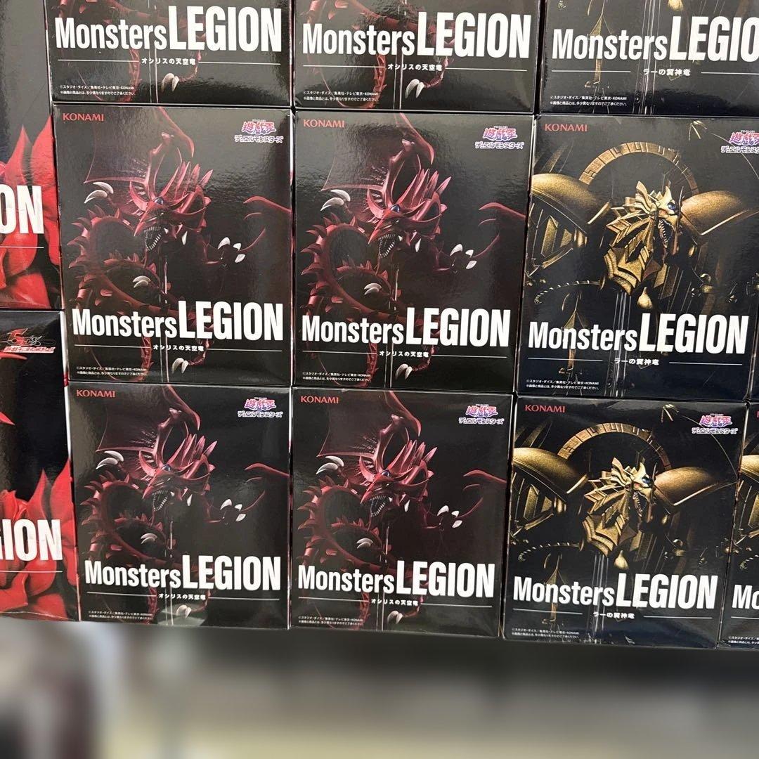 遊戯王 Monsters LEGION ラーの翼神竜 フィギュア 9個 遊戯王 Monsters