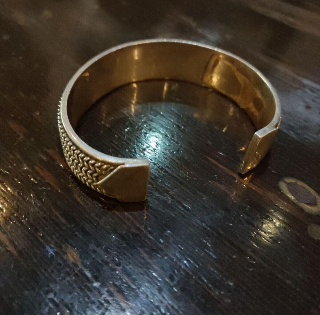 タイスターリングシルバー 60g バングル 未使用 シルバー925