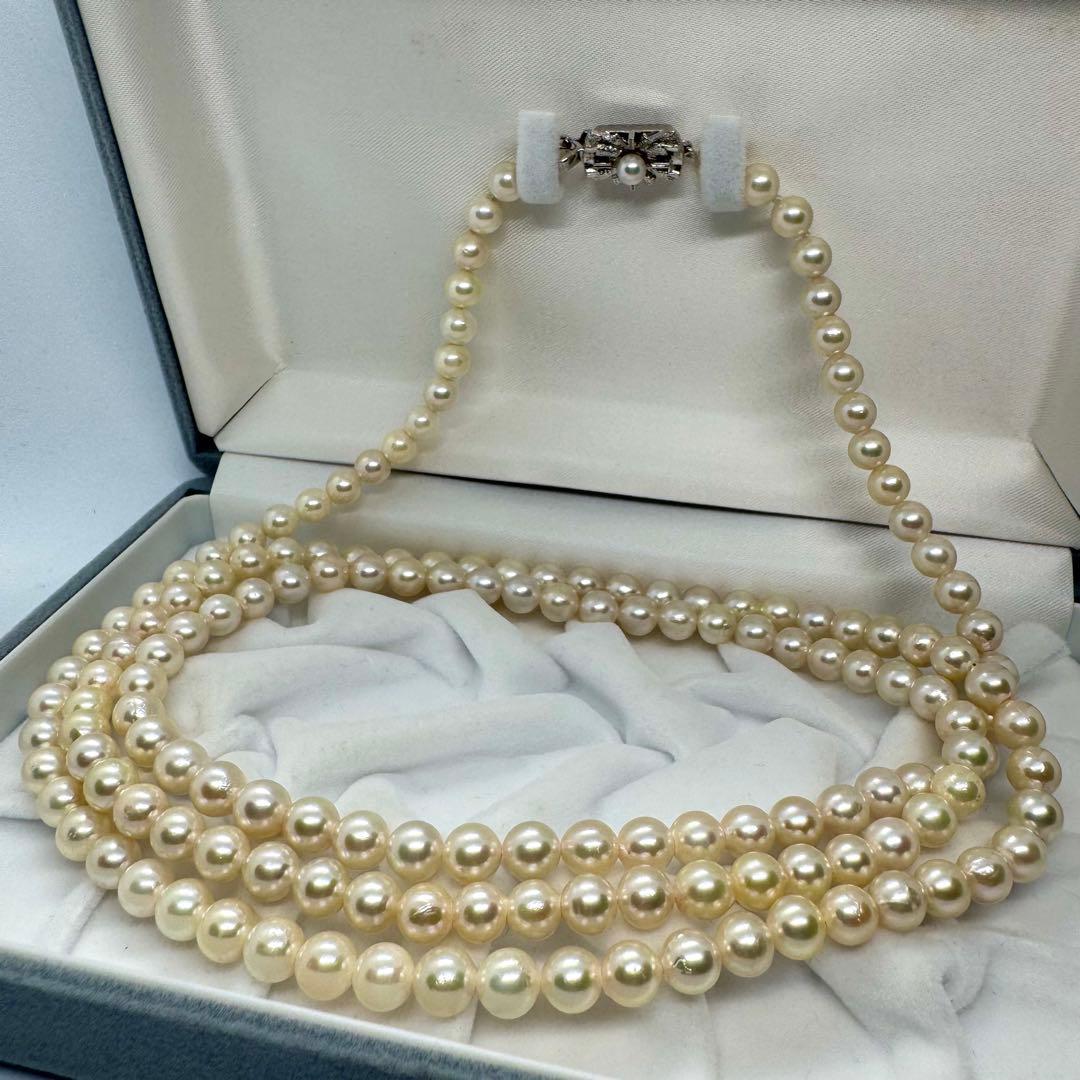 11664 MIKIMOTO 真珠 ブローチ 幸福の木 シルバー