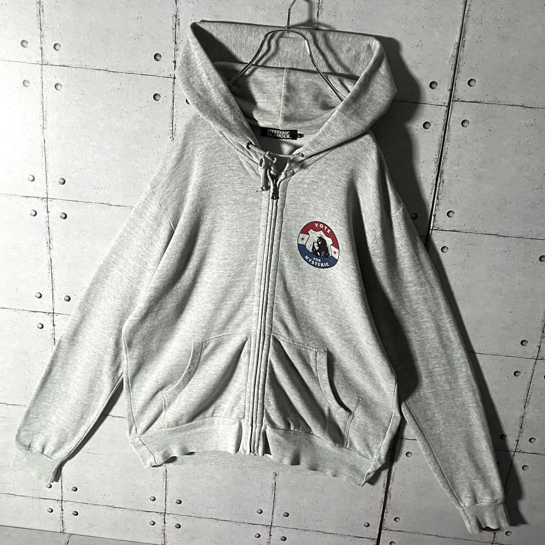 【即完売】ヒステリックグラマー☆星条旗ヒスガールスウェットパーカー希少サイズL