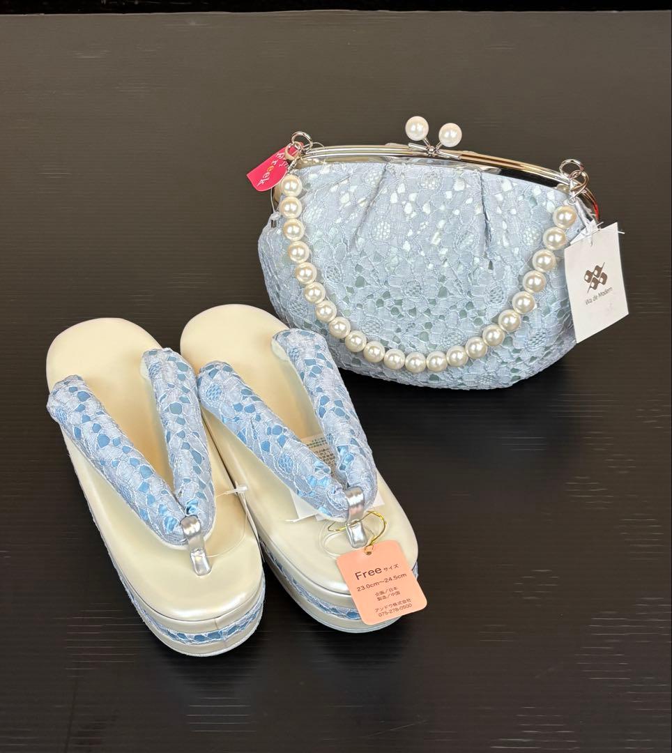 【のん激安】草履バックセット1322