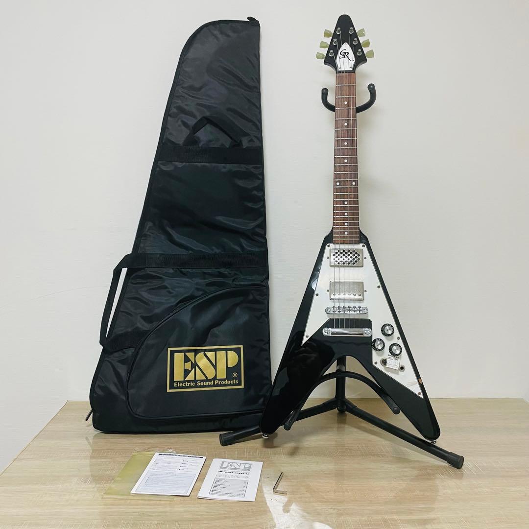 グラスルーツ GR-FV-32 スピーカー内蔵 エレキギターフライングV 希少品 グラスルーツ GR-FV-32 スピーカー内蔵 エレキギターフライングV 希少