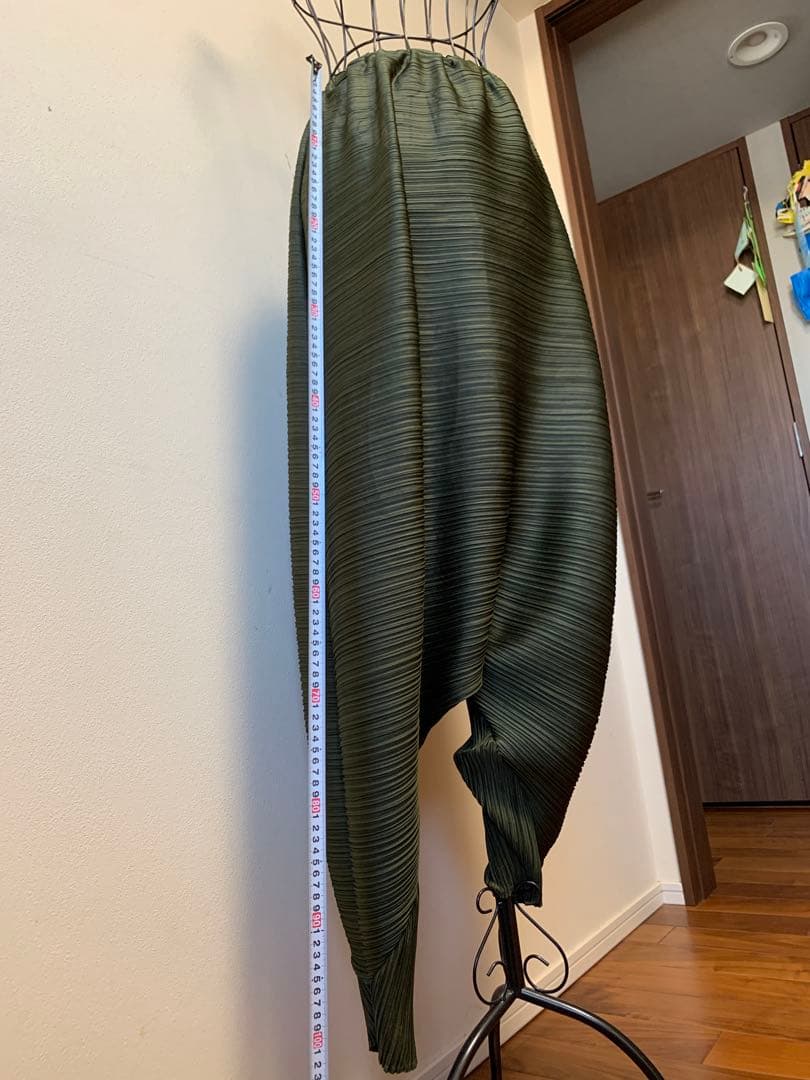 PLEATS PLEASE 横プリーツ　サルエルパンツ
