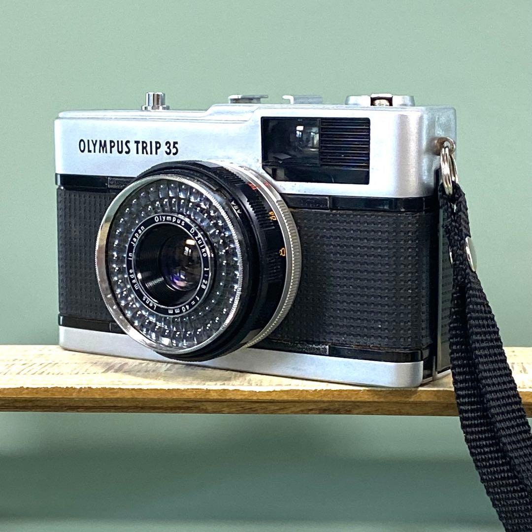 作動保証1ヶ月】整備済、完動品/ OLYMPUS TRIP35 オリンパス