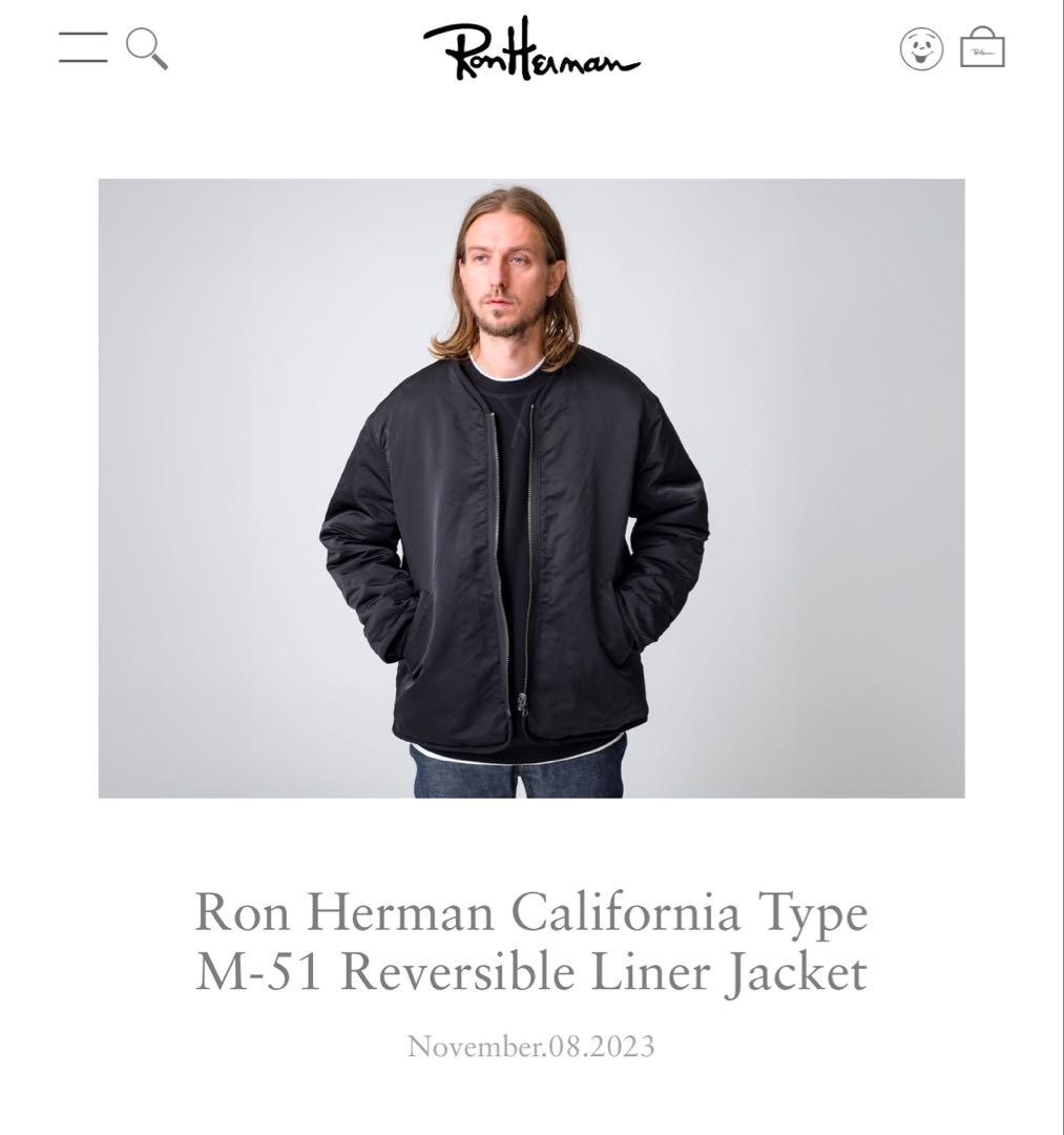 ロンハーマン M-51 Reversible Liner Jacket OVY