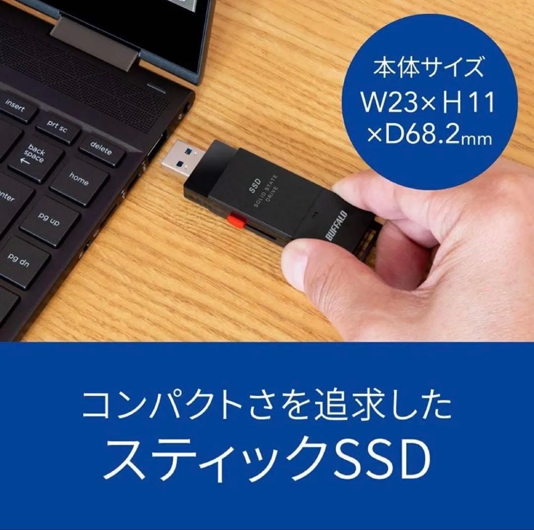 BUFFALO 外付けSSD 1TB SSD-SCT1U3-BA - WWW.PPRPIPEFITTINGS.COM