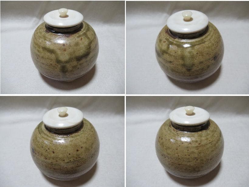 茶道具　茶入　大名物紹鴎茄子　美濃光寿作　共箱