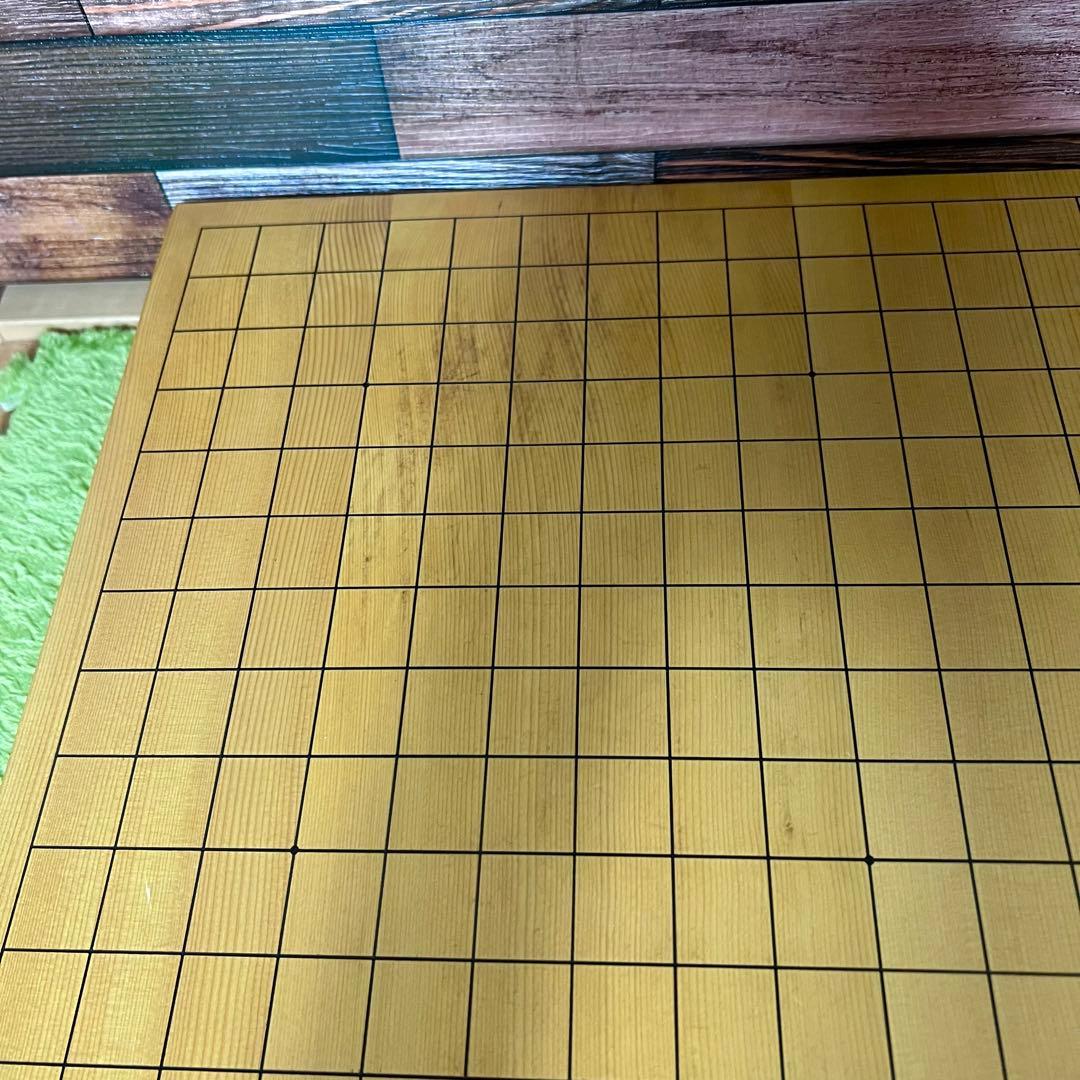 【美品】本榧卓上基盤 2寸 欠け割れ無し