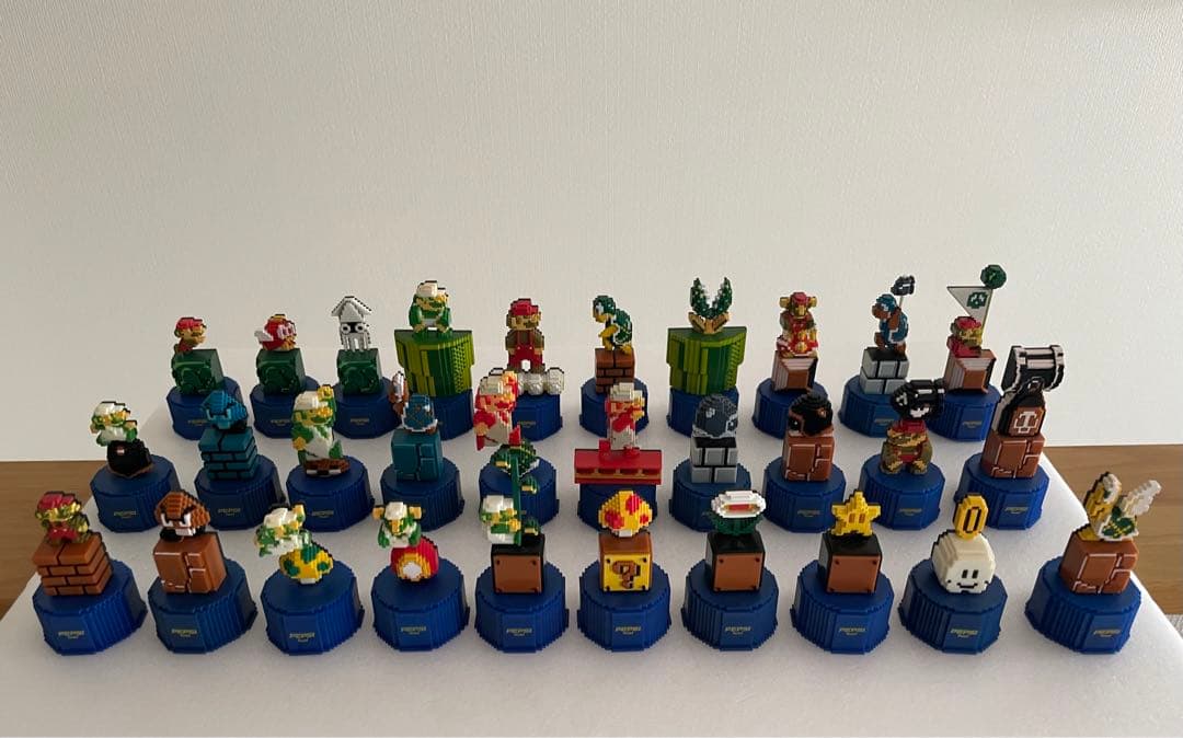 ペプシ スーパーマリオ ボトルキャップ コンプリート全30種類 スーパー