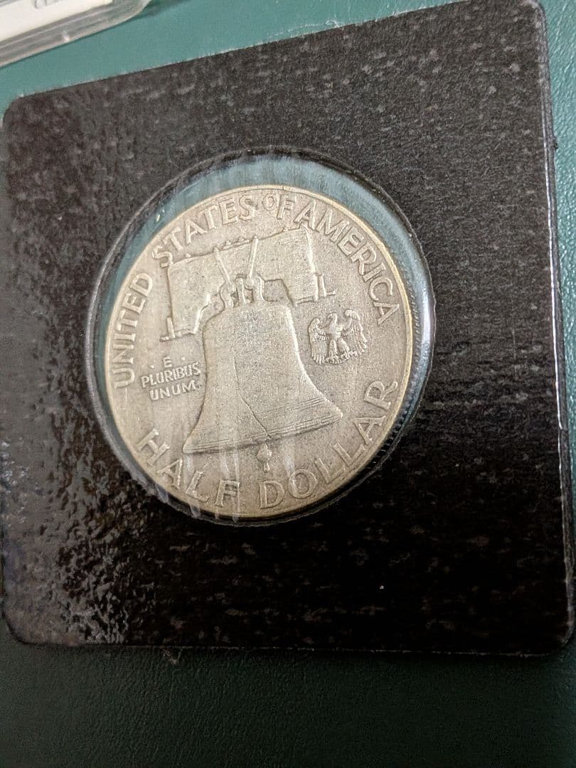 フランクリンハーフダラー銀貨 1958年 フランクリンミント社【認定書