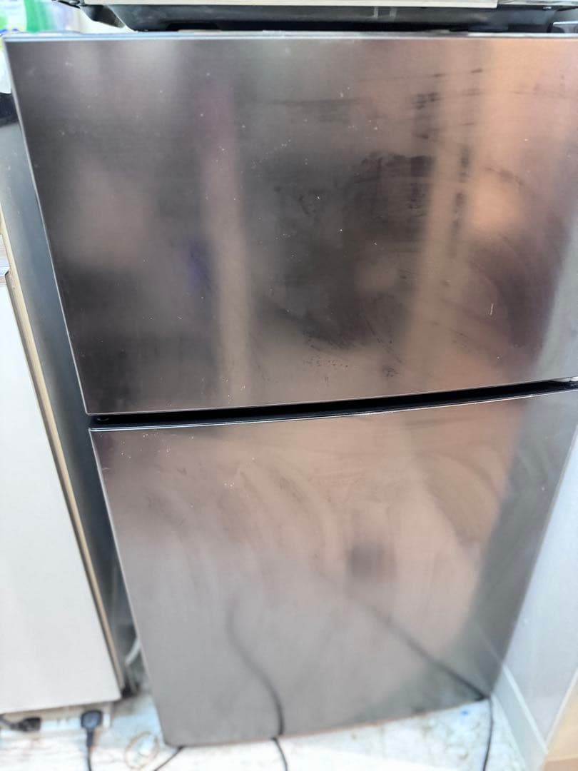 MAXZEN 87L コンパクト冷蔵庫 JR08ML10GM ガンメタリック