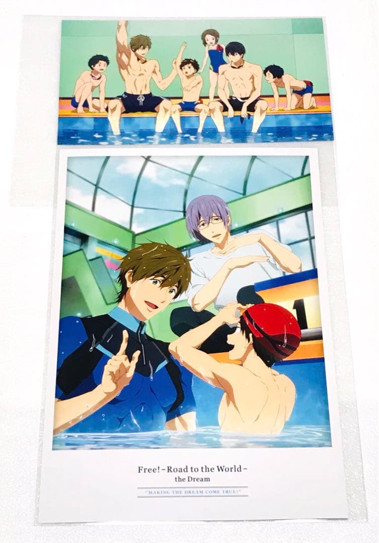 Free!特典【ポストカード＆コレクションカード】橘真琴 倉本岬 七瀬遙