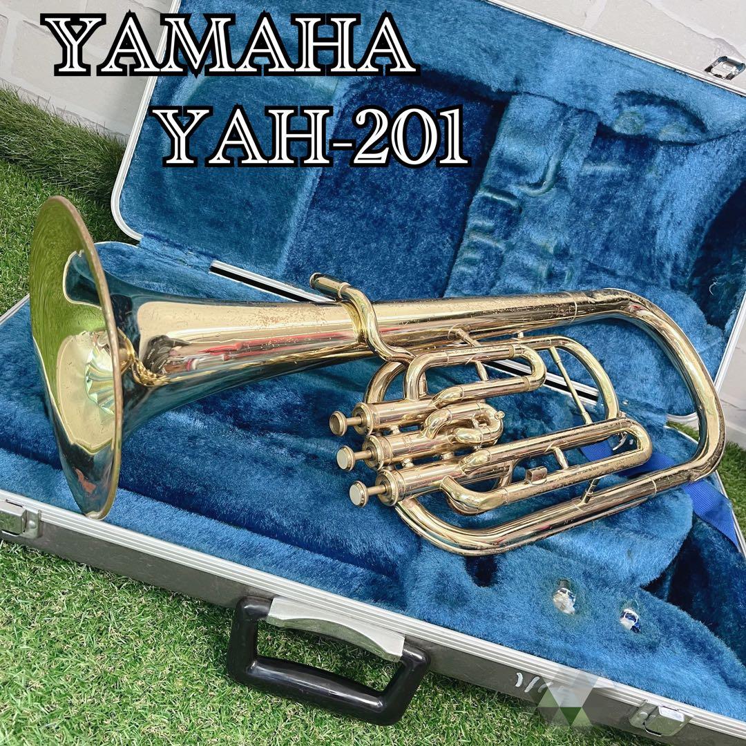 YAMAHA アルトホルン YAH-201 本体 管楽器 ハードケース付き 現状