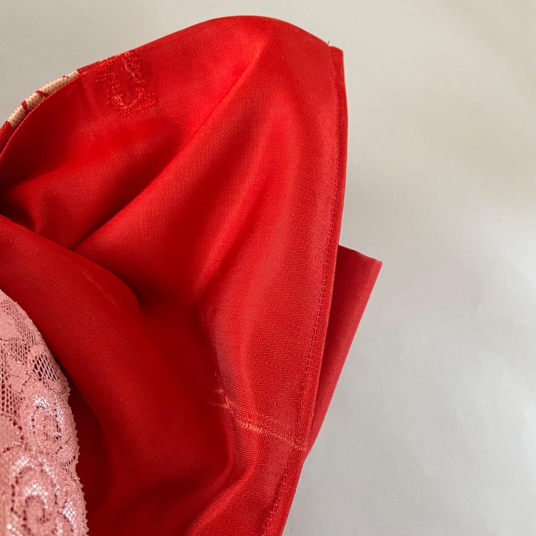 七五三　5歳、6歳　アンティークお着物セット　ハンドメイド　作り帯