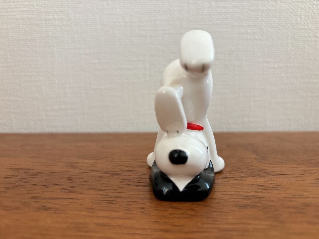 スヌーピー PEANUTS タンブリング 陶器 フィギュア