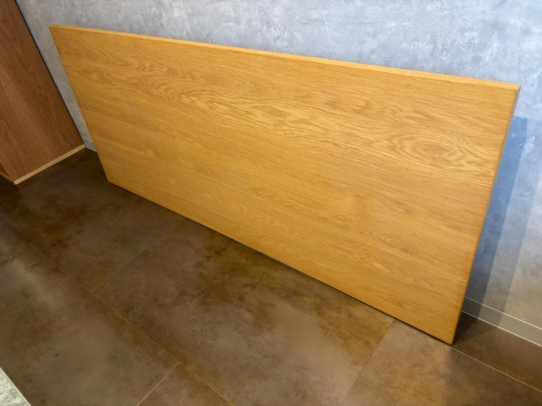 無印良品 木製折りたたみテーブル 幅160cm 奥行70 オーク材 美品