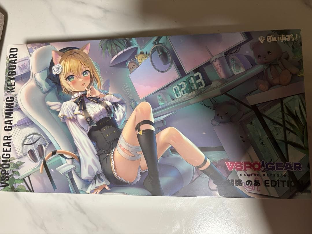 【新品未使用】VSPO! GEAR ゲーミングキーボード 胡桃のあ ぶいすぽっ！ VSPO! GEAR ゲーミングキーボード 胡桃のあ ぶいすぽっVSPO! GEAR