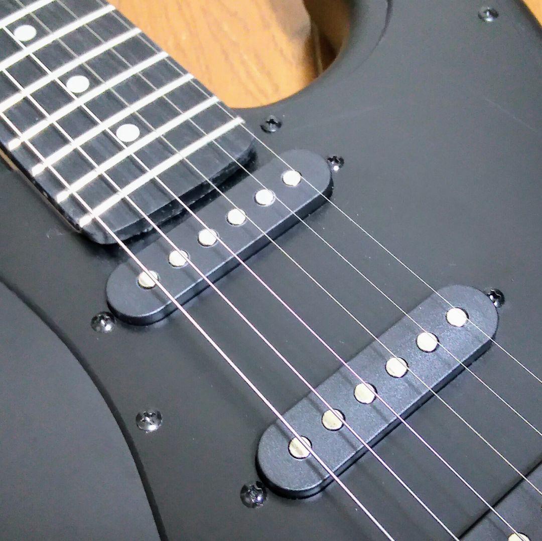 美品 SELDER STC-04 SSH仕様 ブラックマット仕上げ エレキギター