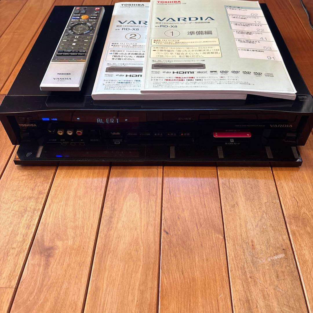 TOSHIBA VARDIA RD-X8 DVDレコーダー