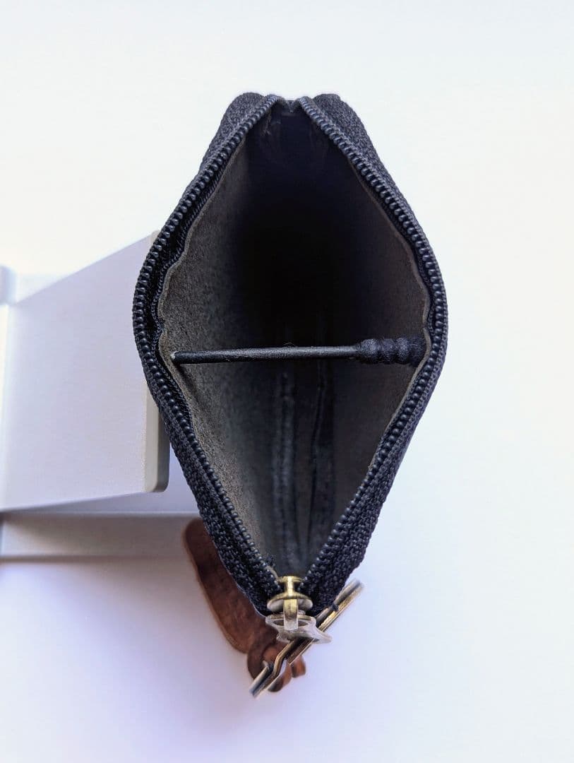 イルビゾンテ IL BISONTE ケース キーリング ブラック 男女兼用