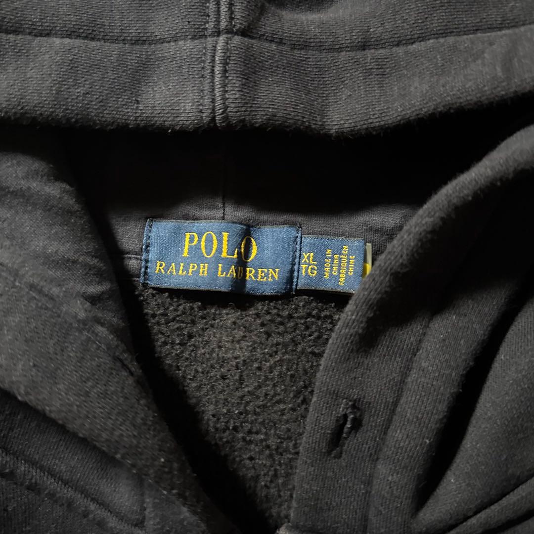 POLO Ralph Lauren ビッグポニー パーカー ブラック XL