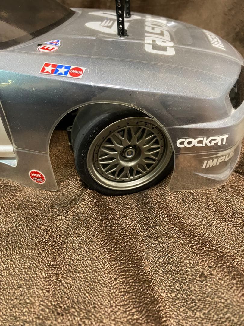 タミヤ　希少　Calsonic スカイラインGT-R TL01シャーシ