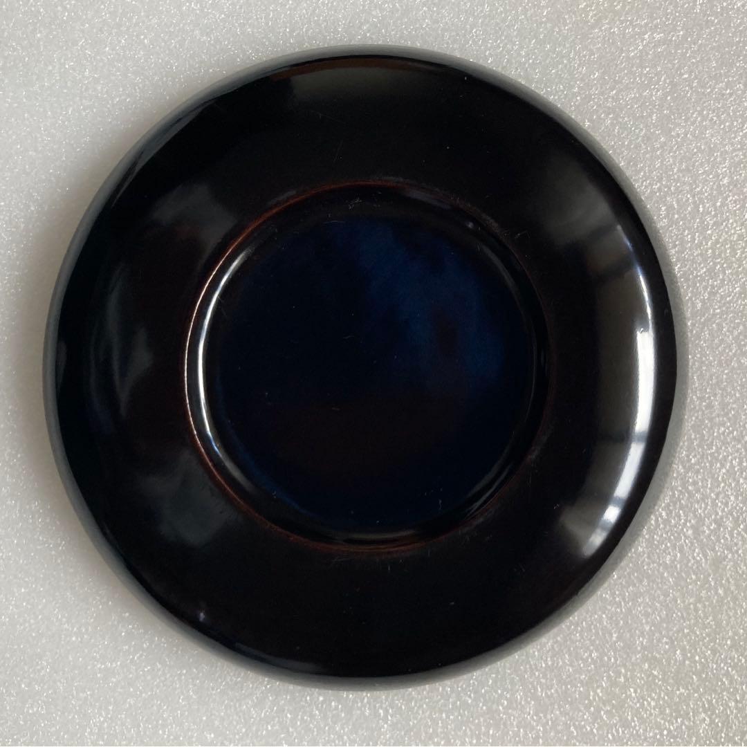 皿 塗り 木製 骨董品