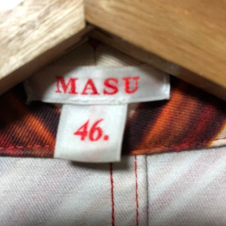 に*ん様 〔早い者勝ち〕MASU VASE PATTERN WORK JACKE