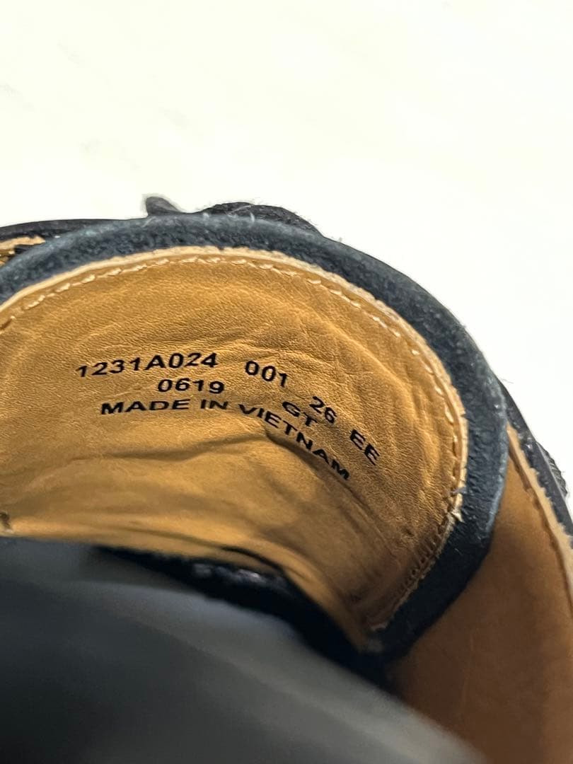 【美品】asicsランウォーク GORE-TEX 26cm2E ストレートチップ