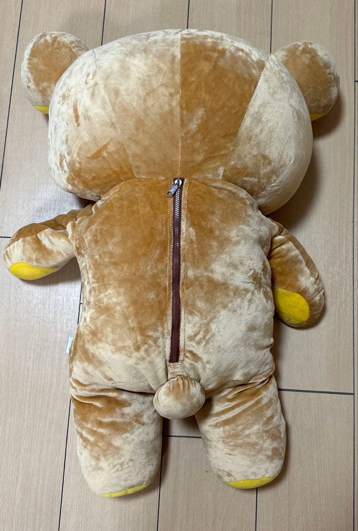リラックマ ⭐︎特大ぬいぐるみ ファスナー付き