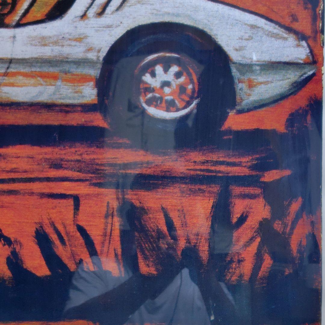 リトグラフ ジョルジェット・ジウジアーロ「夢見る子供達」 サイン