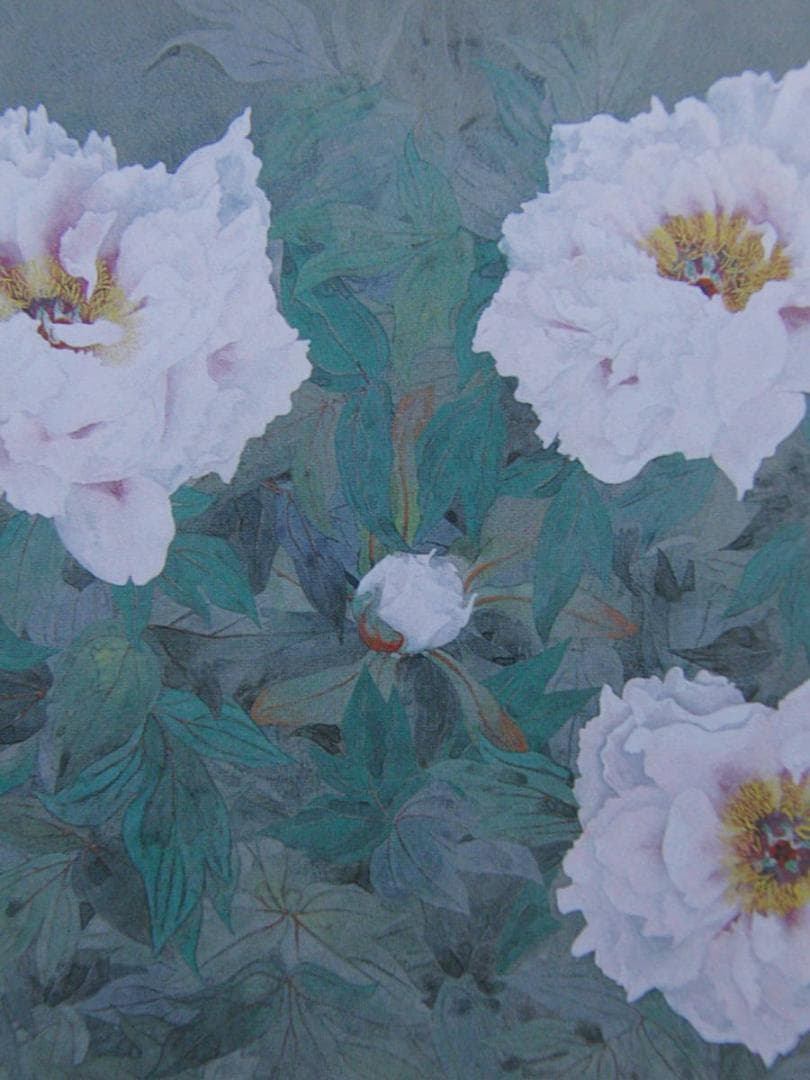 小串美紀、【春華】、希少な額装用画集より、新品額装付、状態良好