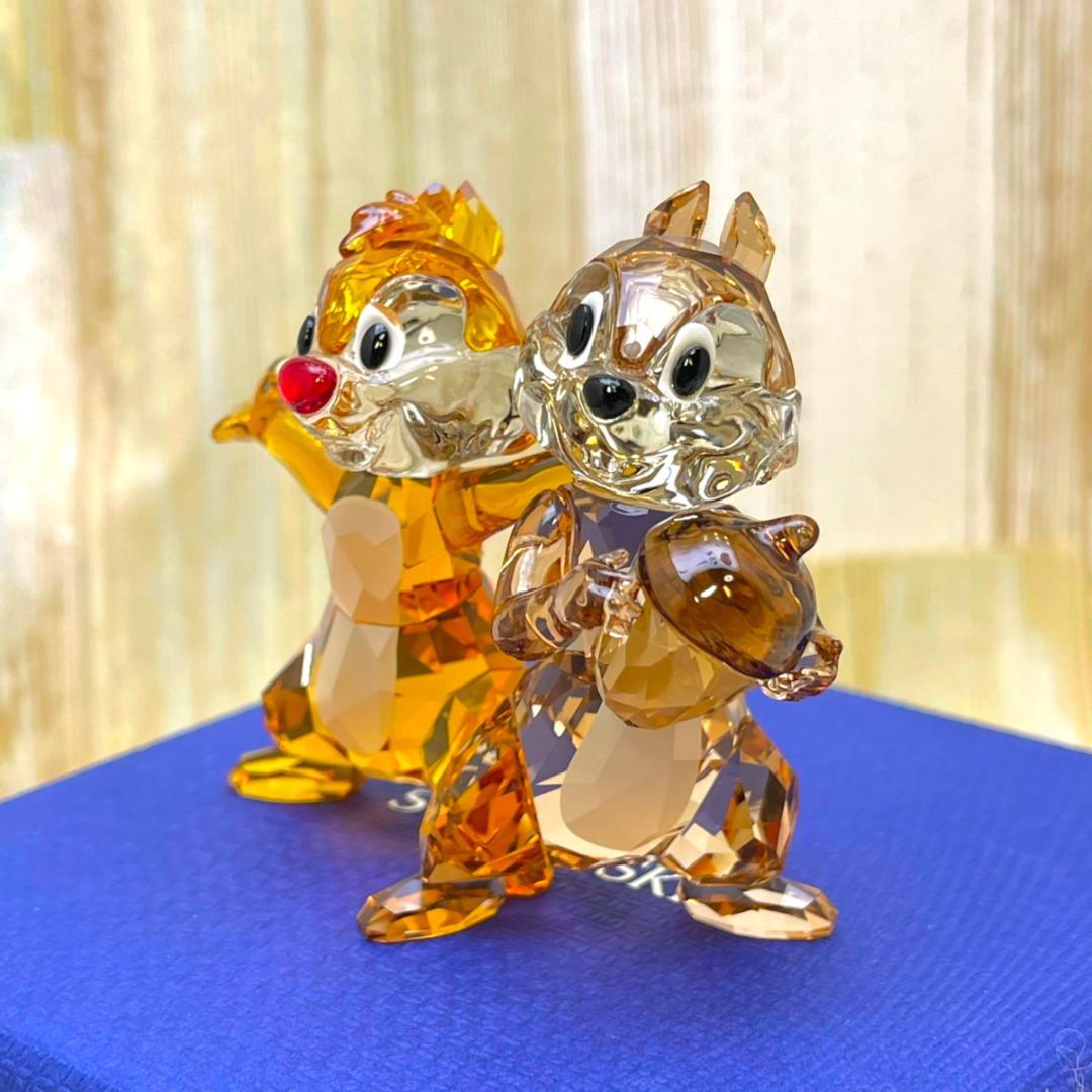 チップとデール リス スワロフスキー SWAROVSKI クリスタルガラス