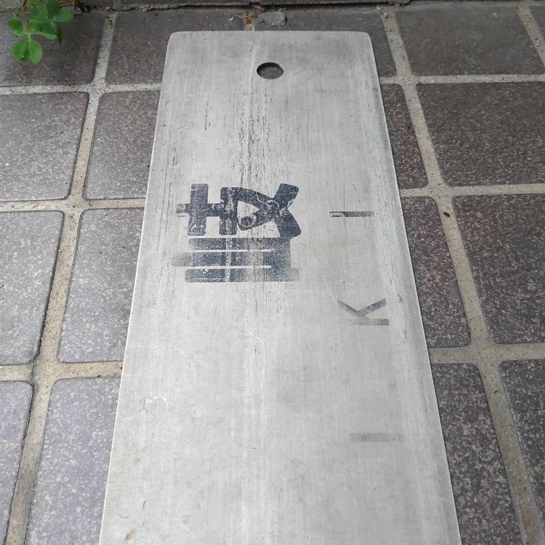 【鉄道サボ　行先板】（表）快速 佐世保 SASEBO（裏）早岐