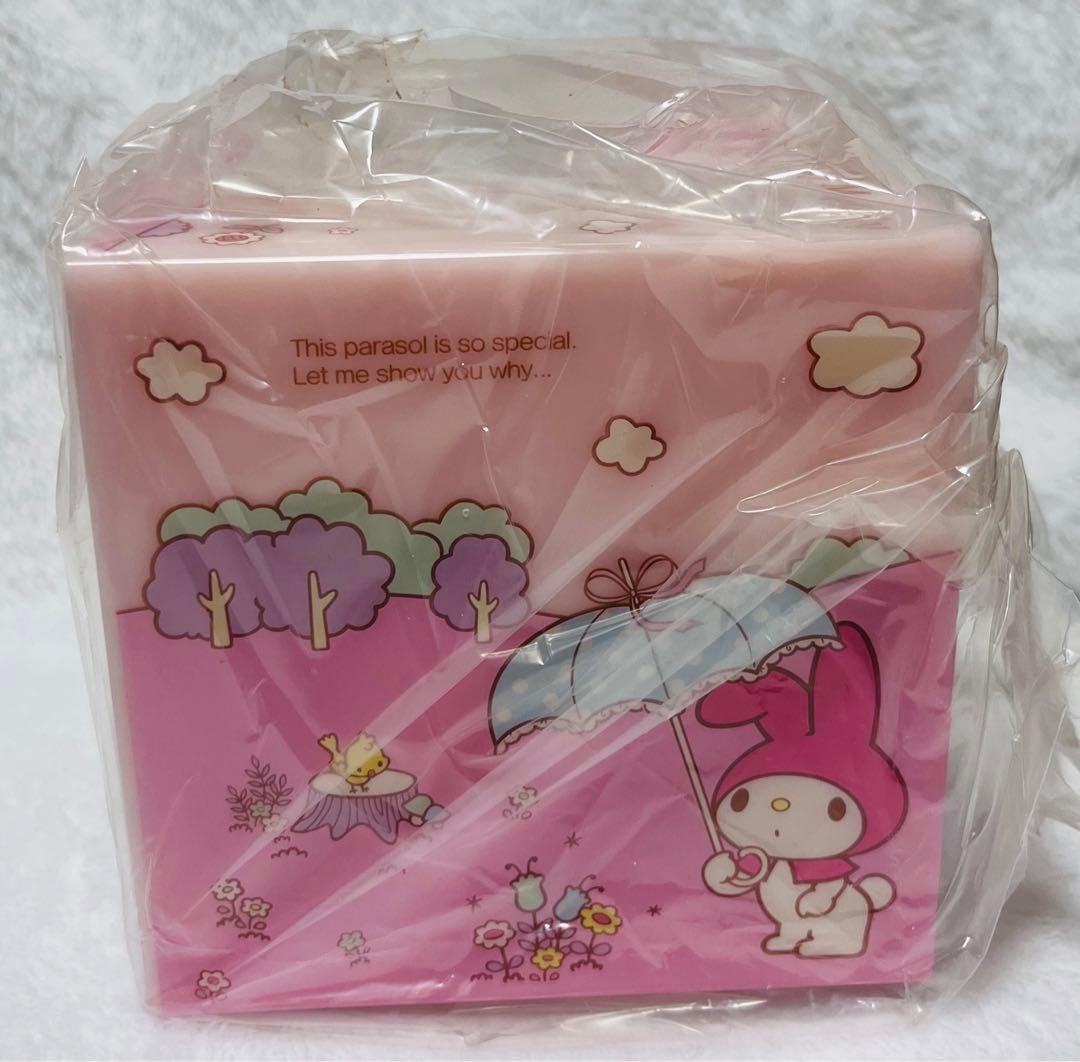 マイメロディ マイメロ ミニチェスト パラソル 新品 箱付き 2010年