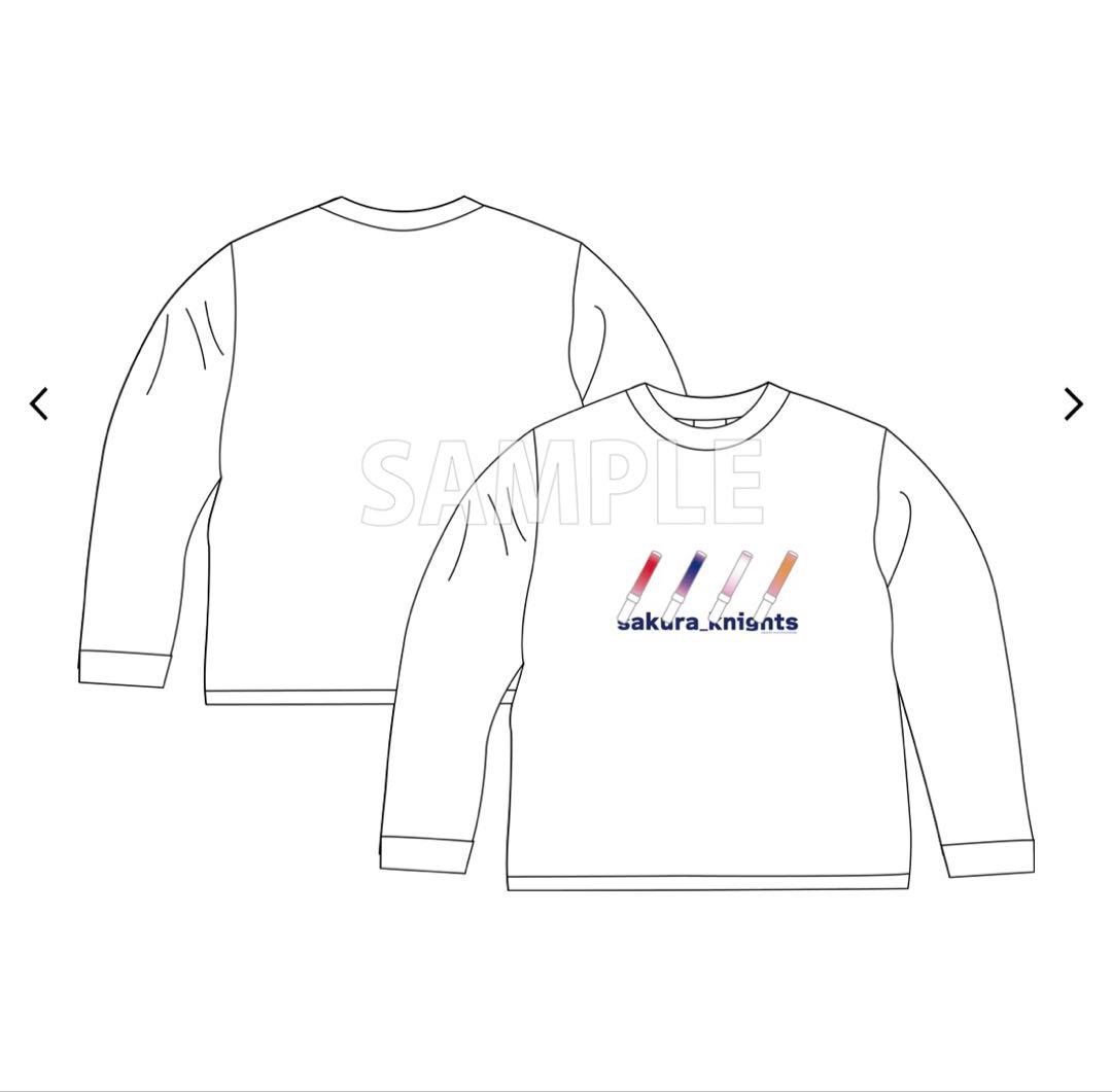 サクラナイツ 岡田紗佳 サイン入り ロンT - メルカリ