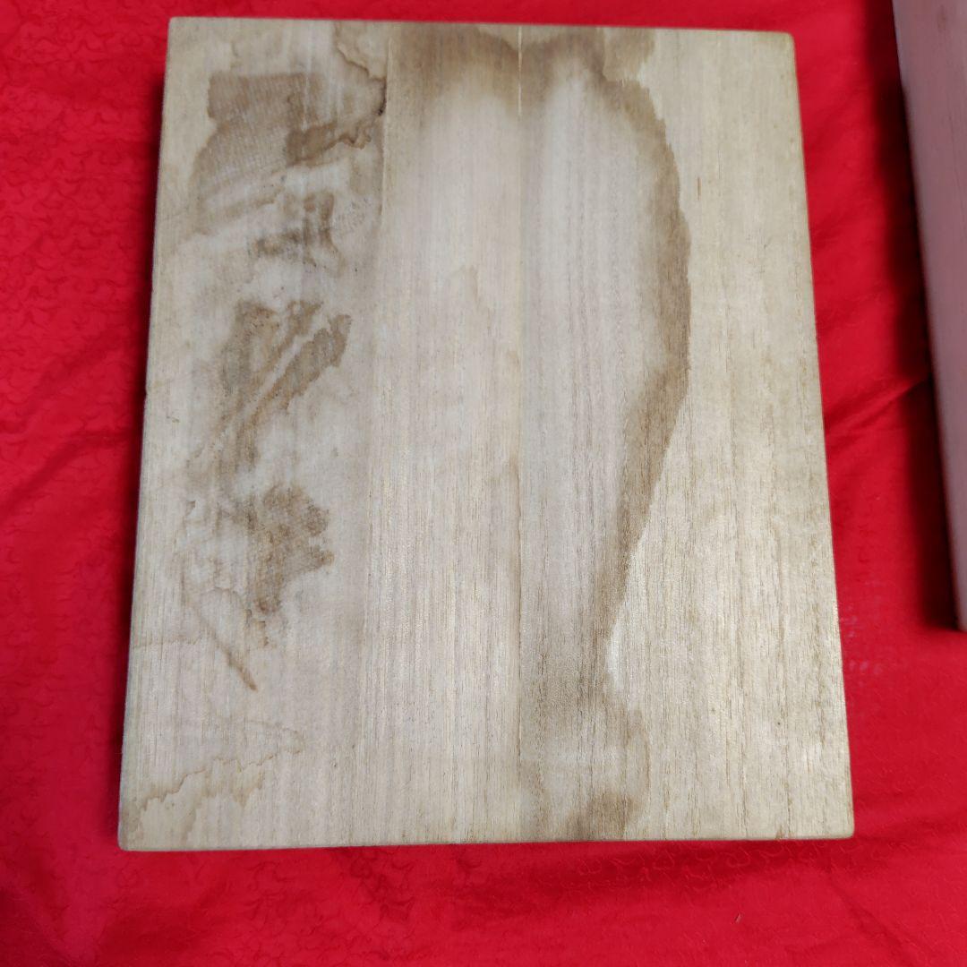 天平鳳凰模様螺鈿硯箱　ミニ硯と水差し内蔵、桐箱つき