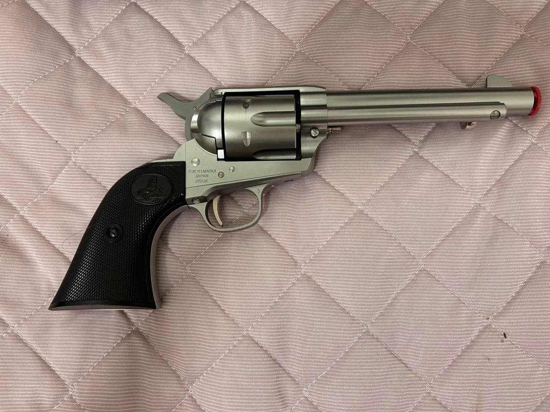 東京マルイ SAA.45 エアリボルバー 5.5インチ シルバーモデル