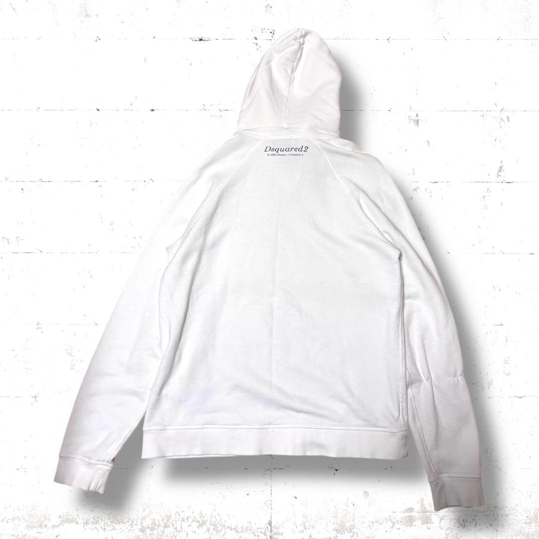 美品　20AW DSQUARED2 キムカサリコラボ　オーバーサイズ　パーカー