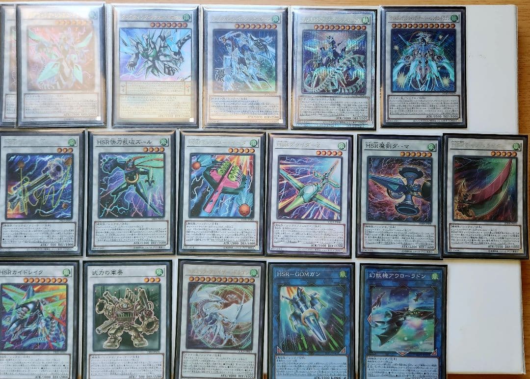 遊戯王　スピードロイド　デッキ　ユーゴ　スリーブ57枚付き