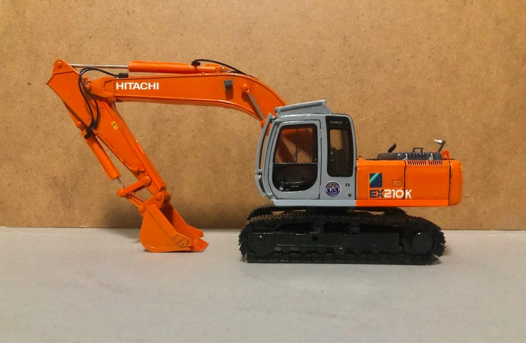 日立建機HITACHI Landy V EX210K油圧ショベルミニカー1/40