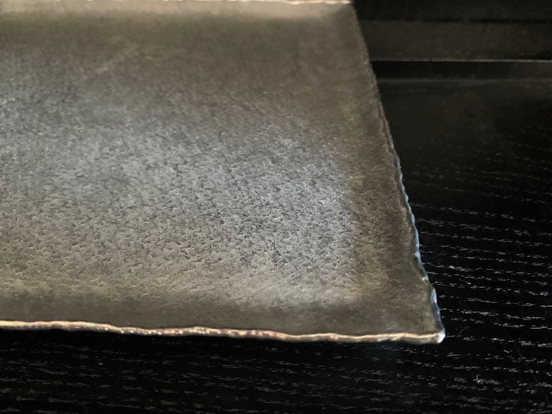 京都清課堂 錫 薄氷皿6寸